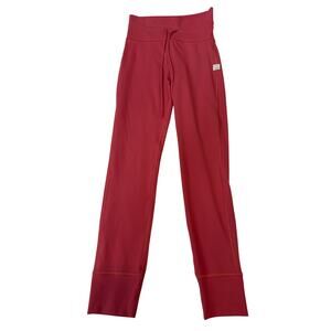 Vuori Daily Jogger Leggings Drawstring Pink Womens Size XS